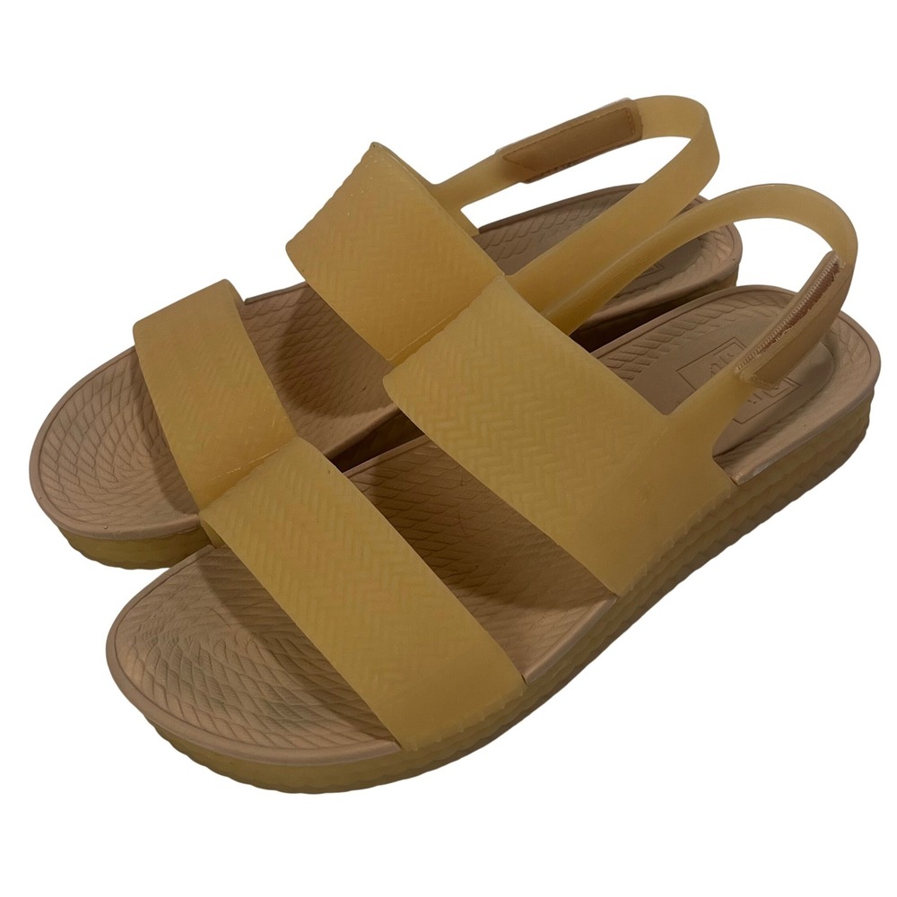 Reef Women's Yellow Slingback Slide Sandals